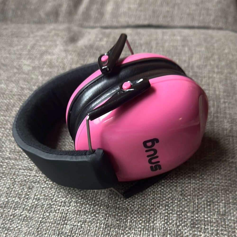 Pink Kids Ear Protection Headphones